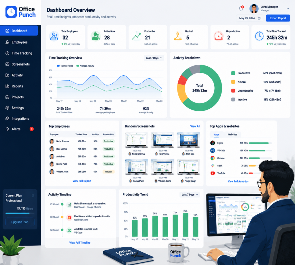 Remote attendence