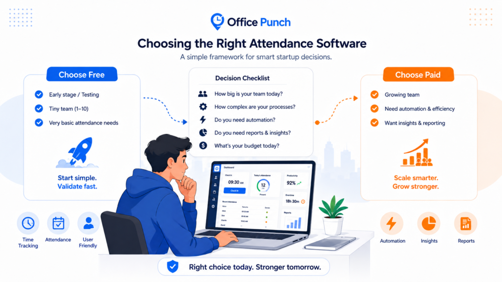 Free vs Paid Attendance Software: Which Should a Startup Choose? 1 attendance software