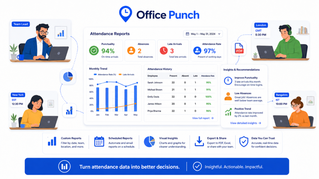 How to Manage Attendance for Remote Teams 1 remote employee productivity