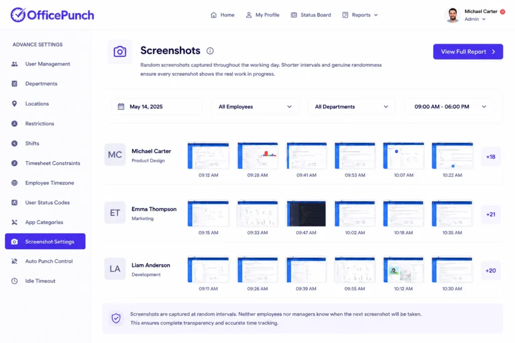 Random screenshoot feature