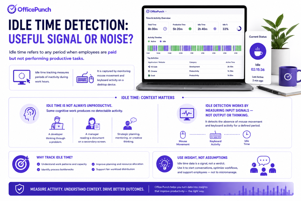 Idle Time Detection: Useful Signal or Noise? 1 idle time